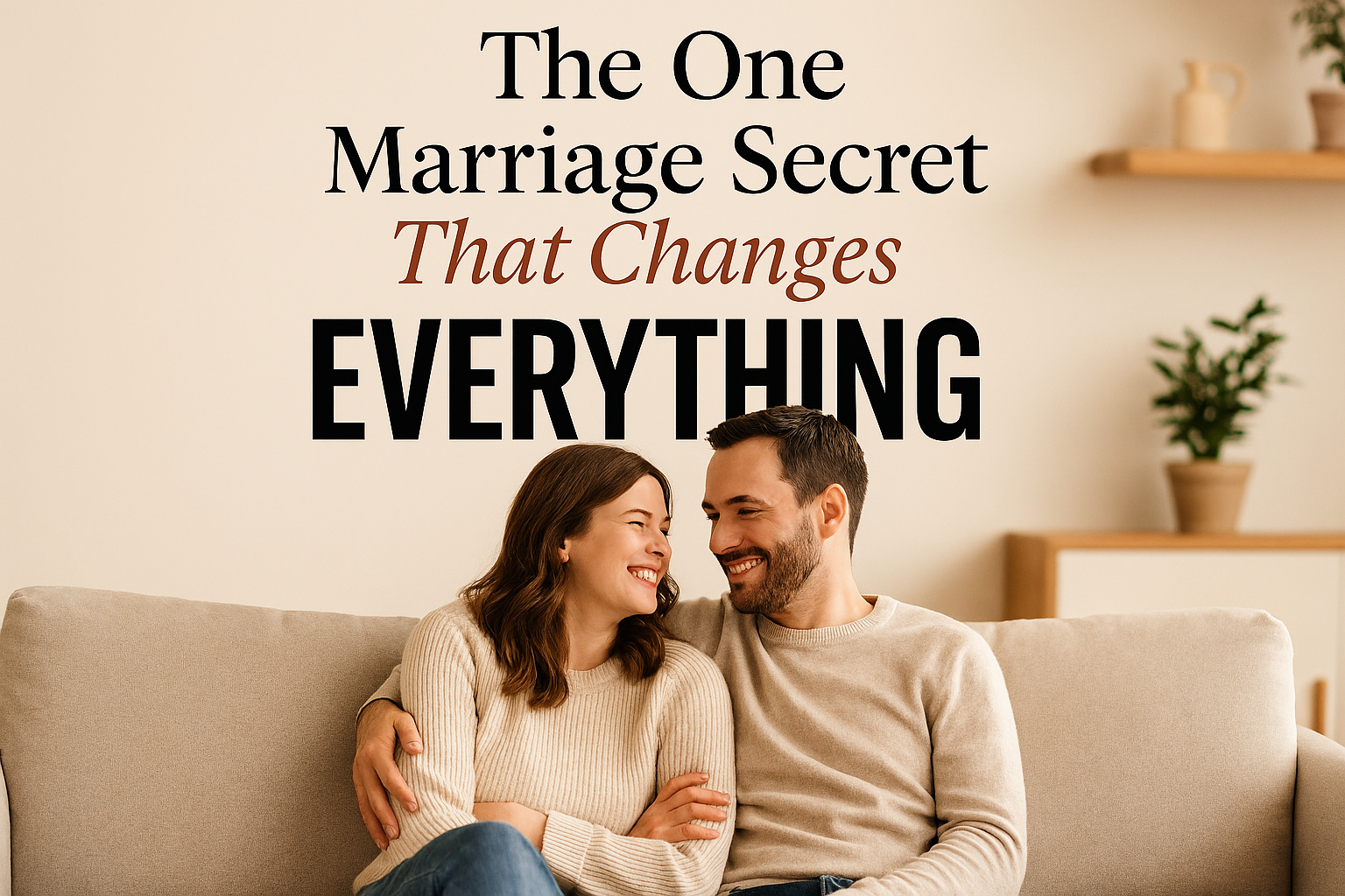 The One Marriage Secret