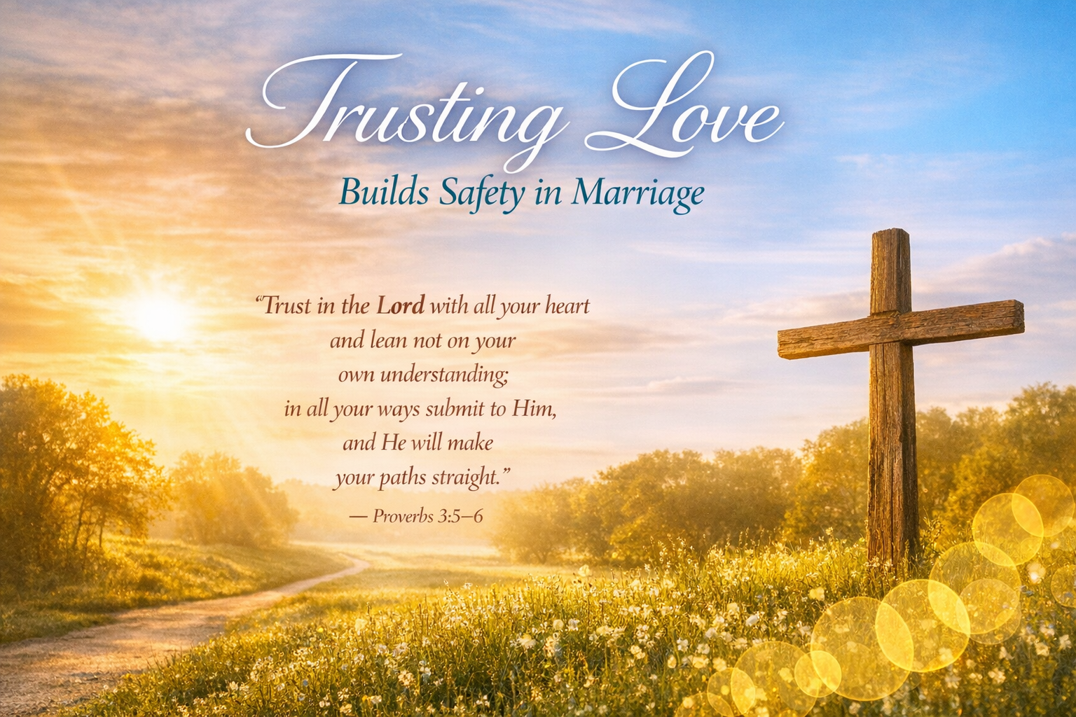 Trusting Love Builds Safety in Marriage